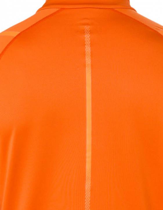 Asics Icon Winter Long Sleeve 1/2 Zip Top Orange